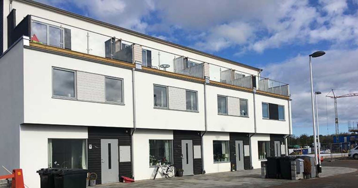 Terraced houses located in central Tessin